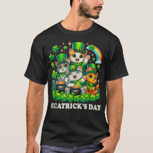 St patricksのキャッツデイキャッツキャッツサンパティスウィメンズG Tシャツ