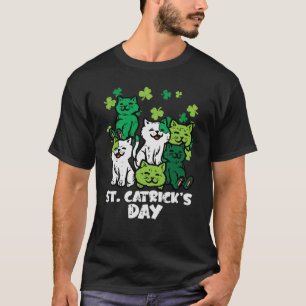 St patricksのキャッツデイキャッツキャッツサンパティスウィメンズG Tシャツ