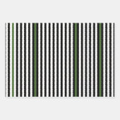 St patricksのセット（緑と黒） 3 ラッピングペーパーシート (正面3)