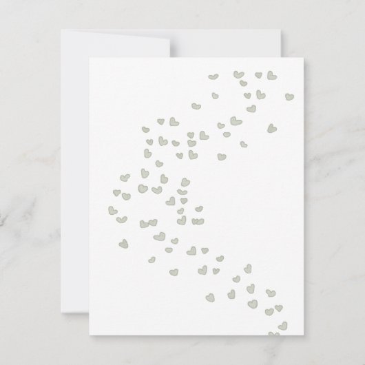 st patricksの赤ちゃんシャワー推測ゲーム 招待状 (裏面)