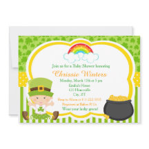 St patricksガールベビーシャワーパーティー