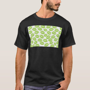 St patricksキス私アイリッシュキス私とにかく緑 tシャツ