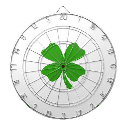 st patricksクローバー絵文字 ダーツボード (正面)