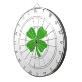 st patricksクローバー絵文字 ダーツボード (正面右)