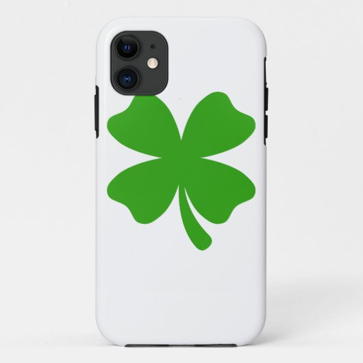 st patricksクローバー絵文字 Case-Mate iPhoneケース (裏面)