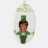 st patricksトランプ・レプラチョーン セラミックオーナメント (右)
