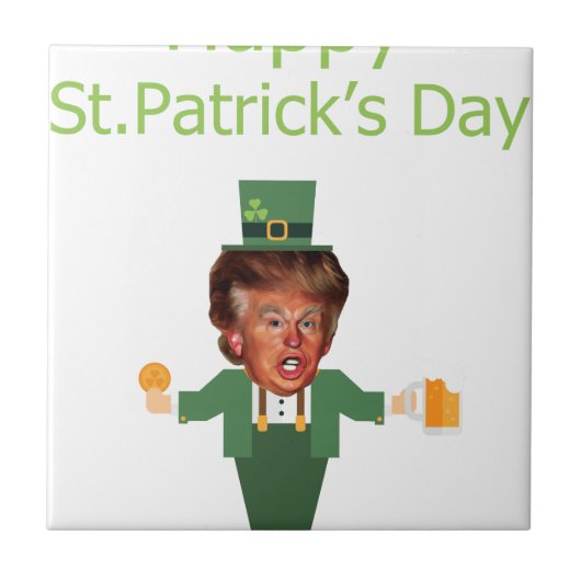 st patricksトランプ・レプラチョーン タイル (正面)