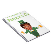 st patricksトランプ・レプラチョーン ノートブック (右側)