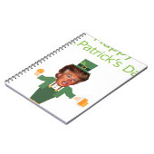 st patricksトランプ・レプラチョーン ノートブック (左側)