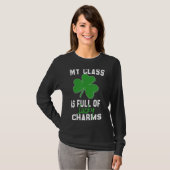 St patricksパジャマ先生私のクラスはLuのフル Tシャツ (正面フル)