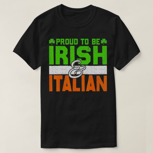 St patricksパディアイリッシュグリーンイタリアンシャーロック tシャツ (デザイン正面)