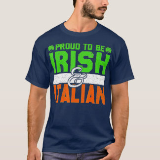 St patricksパディアイリッシュグリーンイタリアンシャーロック tシャツ
