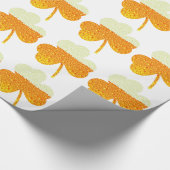 st patricksビアクローバー ラッピングペーパー (角)