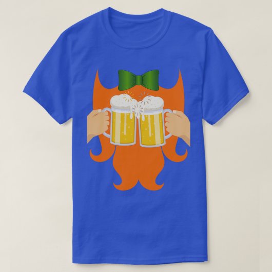 St patricksビール愛好家アイルランドの飲みチーム2 tシャツ (デザイン正面)