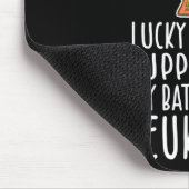 St patricksフォーリーフクローバーレプレシャン白血病A マウスパッド (コーナー)