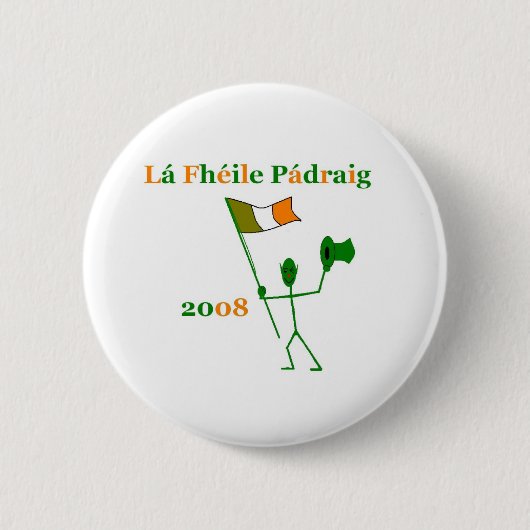 st patricksボタン 缶バッジ (正面)