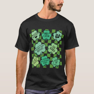 St patricksマザーベビーナースポストパルタムナースサイ tシャツ