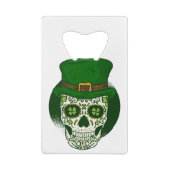 st patricksメキシコ砂糖スカル クレジットカード栓抜き (裏面)