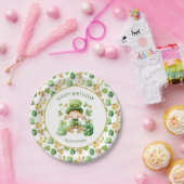 St patricksラッキーワンファースト誕生日紙プレート ペーパープレート (パーティー)