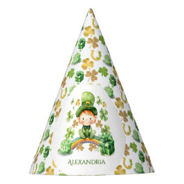 St patricksラッキーワンファースト誕生日 パーティーハット