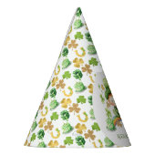 St patricksラッキーワンファースト誕生日 パーティーハット (左)