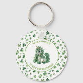 St patricksラッキーワンユニコーンキーチェーン キーホルダー (裏面)