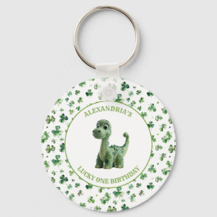 St patricksラッキーワン恐竜キーチェーン キーホルダー