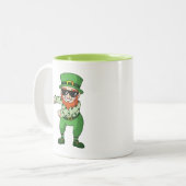 st patricksレプレショーン浮き踊り ツートーンマグカップ (正面左)