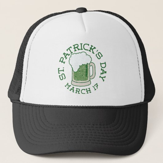 st patricks動揺してグリーンビール キャップ (正面)