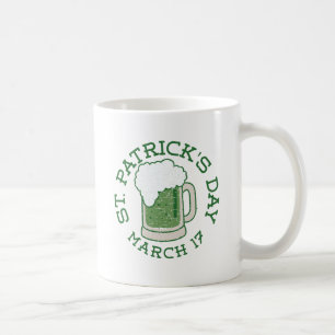 st patricks動揺してグリーンビール コーヒーマグカップ