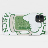 st patricks動揺してグリーンビール Case-Mate iPhoneケース (裏面(横))