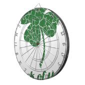 st patricks動揺してラックスクローバー ダーツボード (正面右)