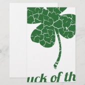 st patricks動揺してラックスクローバー 便箋 (正面/裏面)