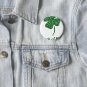 st patricks動揺してラックスクローバー 缶バッジ (インサイチュ)