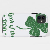 st patricks動揺してラックスクローバー Case-Mate iPhoneケース (裏面(横))
