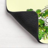 St. Patricks日のマウスパッドを賛美しているシャムロック マウスパッド (コーナー)