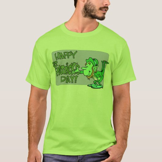 St. Patricks日のTシャツ Tシャツ (正面)
