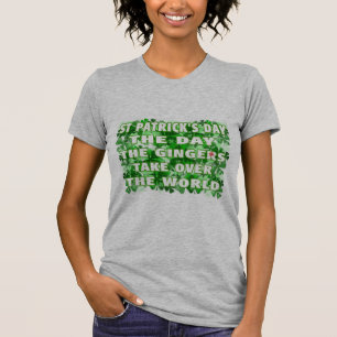 St patricks日日ショウガは引き継ぎます tシャツ