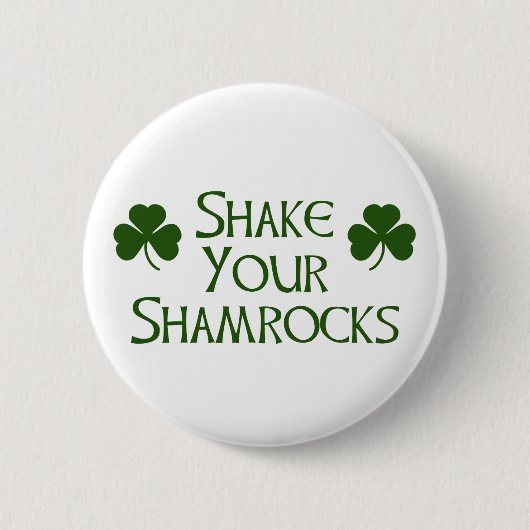 St. Patricks日 缶バッジ (正面)