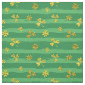 st patricks黄金のシャムロック生地 ファブリック (見本)