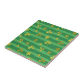 st patricks黄金のシャムロック タイル (側面)