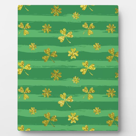 st patricks黄金のシャムロック フォトプラーク (正面)