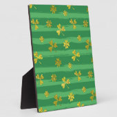 st patricks黄金のシャムロック フォトプラーク (側面)
