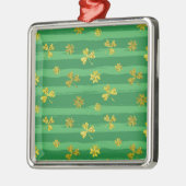 st patricks黄金のシャムロック メタルオーナメント (左)