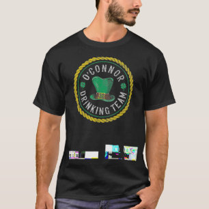 st patricks・オコンナー飲み会シャムロックズ・ハット tシャツ