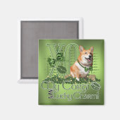 St patricks – メラッキーチャーム – コルギ – オーウェン マグネット (正面/裏面)