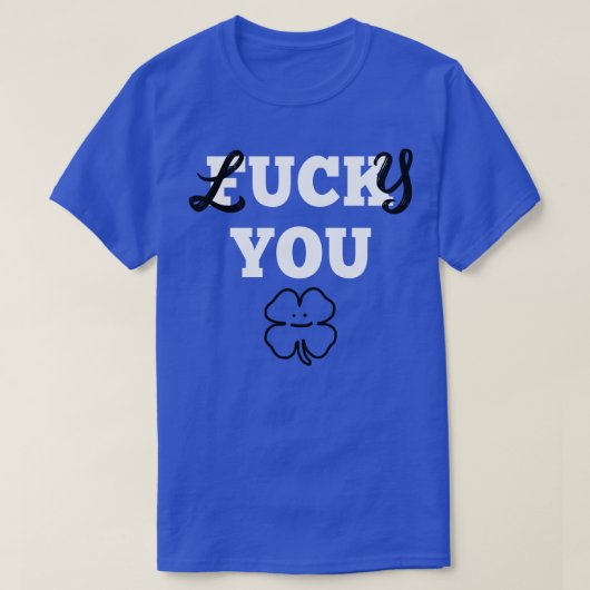 St patricks・ラッキーユー tシャツ (デザイン正面)
