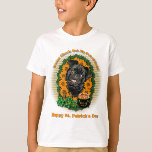 St patricks -金のパグのポット- Ruffy Tシャツ
