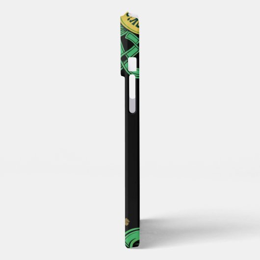 St Patricks Battalion San Patricios Irish Mexican iPhoneケース (左側面)