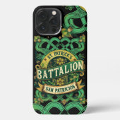 St Patricks Battalion San Patricios Irish Mexican iPhoneケース (裏面)